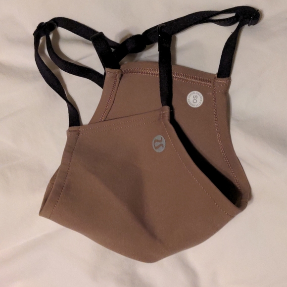 Lululemon Double Strap Mask in Soft Sand - Picture 2 of 3